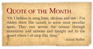 Jimmy Buffett Beach Quote Sign