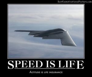 Stealth Bomber Speed...