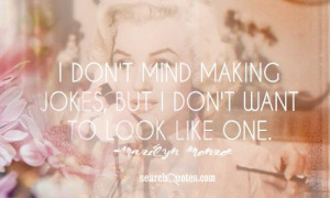 Marilyn Monroe Jokes Quotes & Sayings