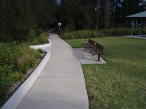 Concrete Footpath - Chatswood