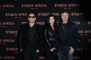 Bono Vox Ali Hewson E Renzo Rosso Al Party Di Lancio Della Collezione ...