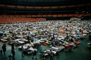Superdome During Katrina