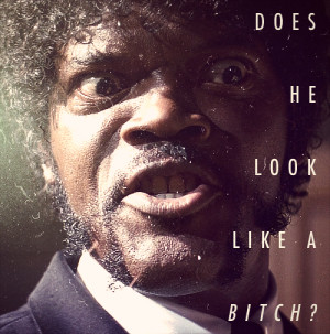 Samuel L Jackson Pulp Fiction Quote Picture