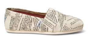 Toms Shoes Dictionary Quotes Flats