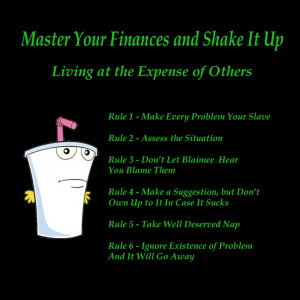 Secret to Success from Master Shake from Aqua Teen Hunger Force
