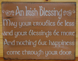Blessings Primitive Signs Christmas wedding gifts inspirational quotes ...