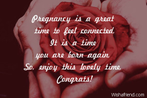 Pregnancy is a great time to feel connected,
