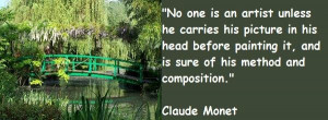 Claude monet famous quotes 3