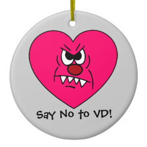 Stick a Pin in Valentine's Day and be Done With It Christmas Ornaments