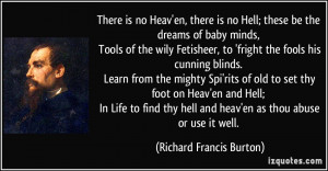 More Richard Francis Burton Quotes
