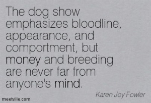 ... And Breeding Are Never Far From Anyone’s Mind - Appearance Quote