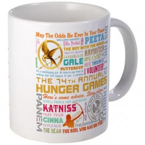 Hunger Games Quotes Gift Mugs