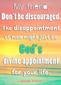 ... appointment for your life