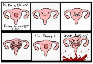Funny pictures about period Pain!