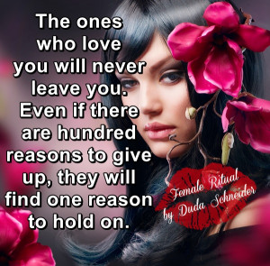 True Love never dies it only gets stronger with me!