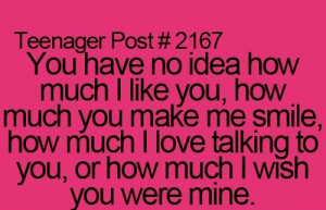 How much i like you :)