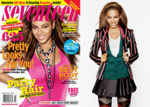 Photos and Quotes from Beyonce Knowles on the Cover of Seventeen ...