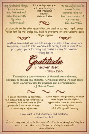 Gratitude Quotes Poster - CustomizableGratitude Attitude, Gratitude ...
