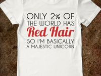 Red Hair Quotes Red Hair quote Me - REDHEAD Radiant Red Being a Gemini ...