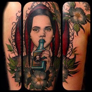 family tattoo the addams family tattoo the addams family wednesday ...