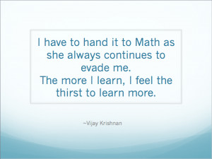 ... Math Quotes? Do you have any other inspirational quotes about math to