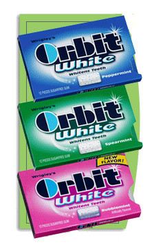 -packs of Orbit gum on sale for $1 this week. Use the $1/1 Orbit gum ...