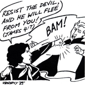 rebuke the devil
