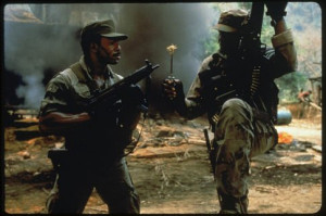 Still of Carl Weathers and Bill Duke in Predator (1987)