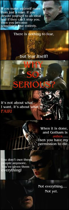 ... that s why we love them dark knight trilogy the dark knight quotes