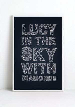 ... music quotes , positive quotes, Beatles Art Print. $18.00, via Etsy