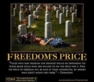 Freedom's price