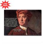 David Hume Philosophy Rectangle Magnet (100 pack)