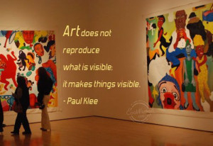 Artist Quotes And Sayings Art quote: art does not