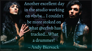 Black Veil Brides Andy Biersack and Christian Coma