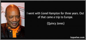 Lionel Hampton's quote #1