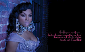 Taraji P. Henson Talks, 