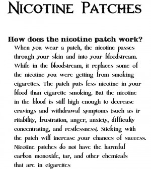 stop smoking patches