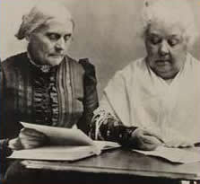 Susan B. Anthony and Elizabeth Cady Stanton, Women of Protest ...