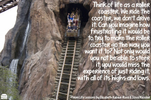 Thursday Quote (on Friday): Life as a Roller Coaster