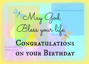 , Great Birthday, Blesssings. Free christian birthday quotes ...