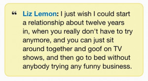 30 Rock:Liz lemon quote