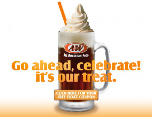 FREE Rootbeer Float Coupon