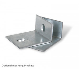 Optional Mounting Brackets ( view ):