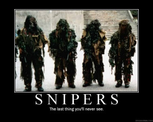 Top 5 Coolest Military Sniper Quotes on T Shirts