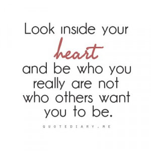 Look Inside You Heart