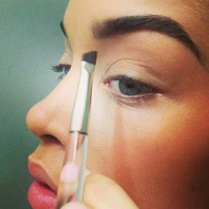 Perfect eyebrows frame the eyes and the eyes are the focal point of ...