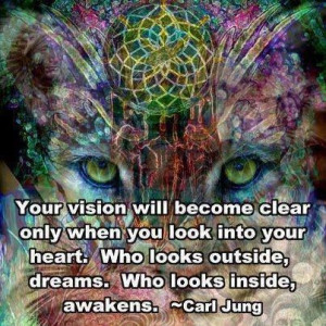 Look inside your heart --Awaken. Now... See clearly with empowered ...