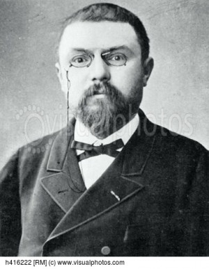 Portrait of Henri Poincare French mathematician
