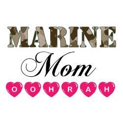 marine_mom_oohrah_greeting_cards_pk_of_10.jpg?height=250&width=250 ...