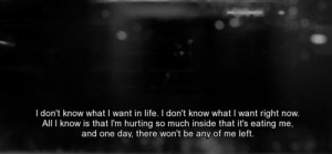 ... hurt I DON'T KNOW want hurting day eat eating sadness inside subtitle